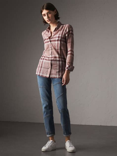 camicie burberry donna